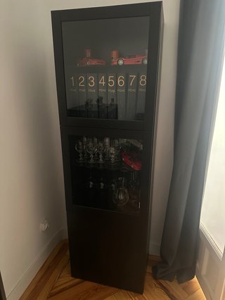 Mueble TV Besta negro