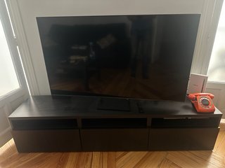 Mueble TV Besta negro