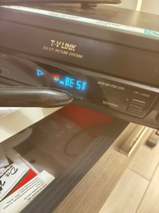 Videograbadora VHS JVC con mando y euroconector