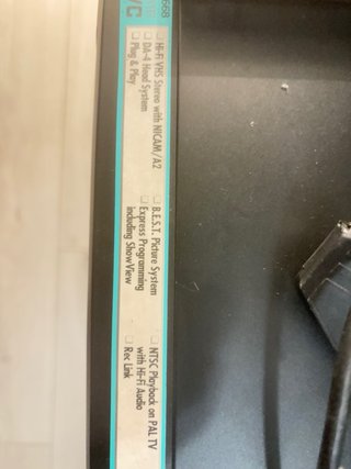 Videograbadora VHS JVC con mando y euroconector