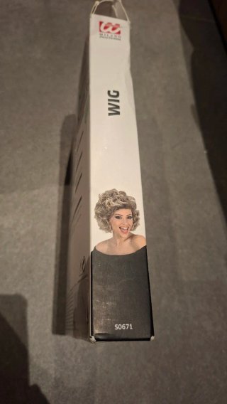 Peluca rubia Olivia Newton-John
