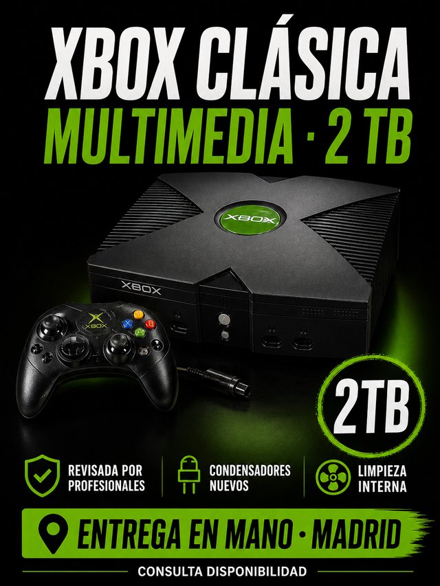 Xbox Clásica Multimedia 2TB