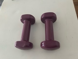 Pack 2 Mancuernas 1.5kg Rosa