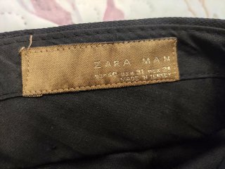 Traje negro Zara - hombre