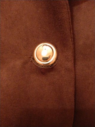 Chaqueta H&M efecto ante marrón