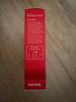 SanDisk SSD Portátil 2TB