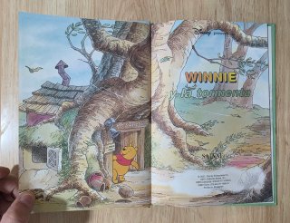 Clásico cuento Disney. Winnie y la tormenta.Salvat