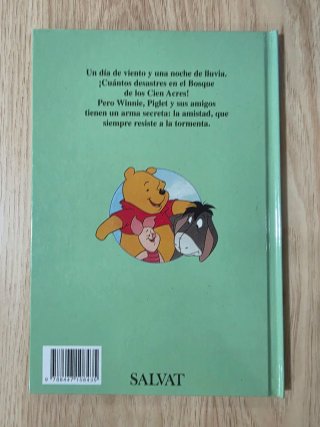 Clásico cuento Disney. Winnie y la tormenta.Salvat