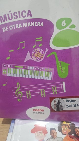 Libro de Música Música de Otra Manera 6