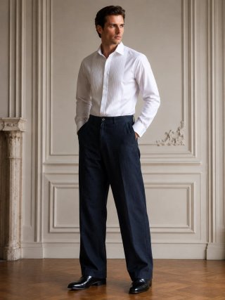 Pantalones Zara Lyocell Negros