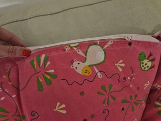 Colchoneta o márfega para cama de viaje bebé
