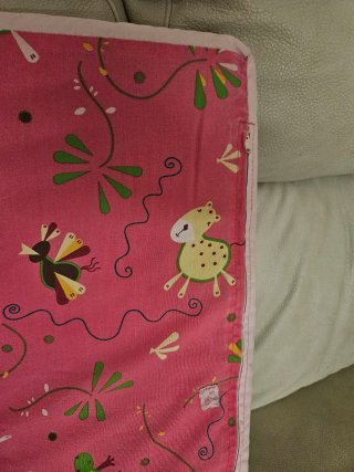 Colchoneta o márfega para cama de viaje bebé