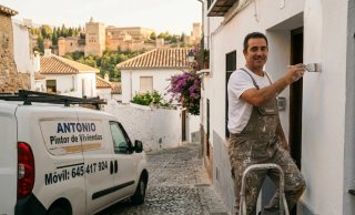 Pintor en Granada