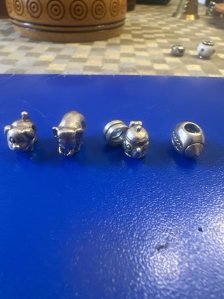 Pulsera Pandora Plata y Turquesa