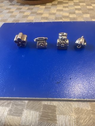 Pulsera Pandora Plata y Turquesa
