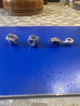 Pulsera Pandora Plata y Turquesa