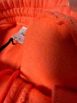 Pantalón chándal naranja talla M