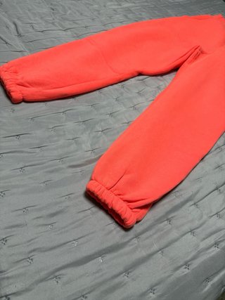 Pantalón chándal naranja talla M