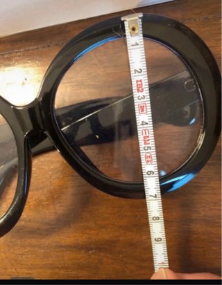 Gafas Disfraz XXL Negras