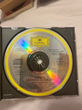 CD Herbert von Karajan Festival Grandes Clásicos