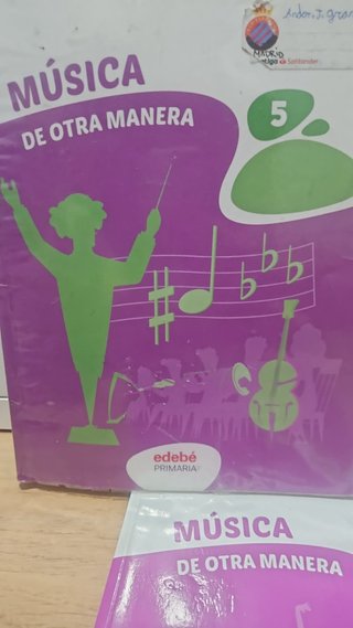 Libro Música de Otra Manera 5 Edebé