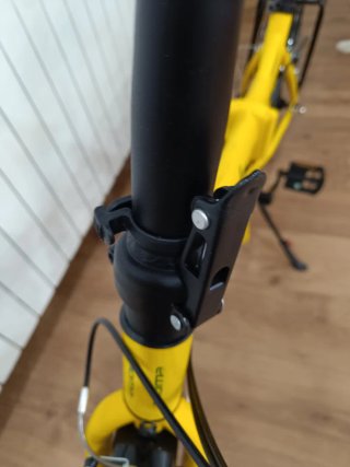 Bicicleta Plegable Moma Amarilla