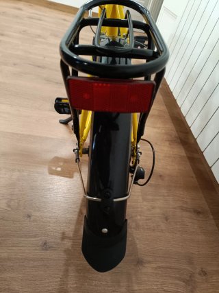 Bicicleta Plegable Moma Amarilla