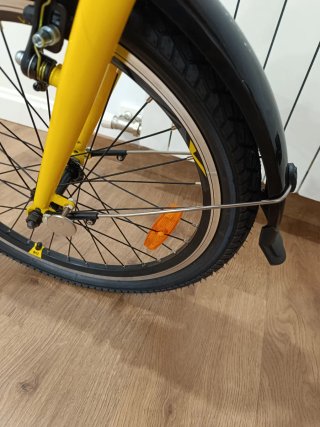 Bicicleta Plegable Moma Amarilla