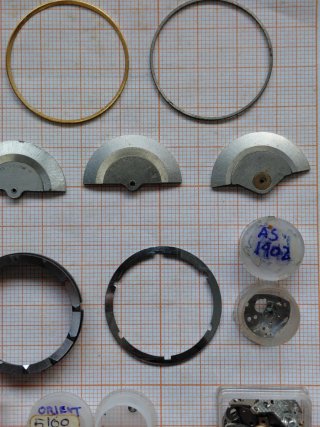 Lote piezas relojes pulsera