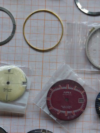 Lote piezas relojes pulsera