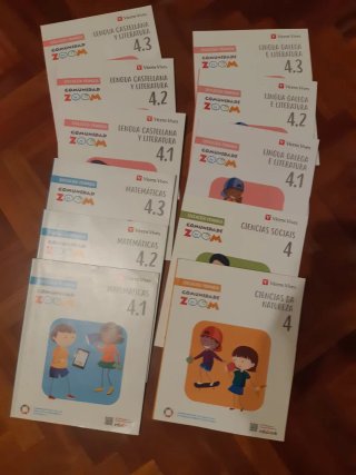 Lote 5 libros 4 primaria Vicens Vives