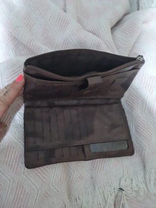 Billetera con estampado de tigre