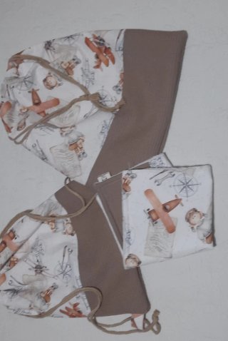 Conjunto guardería 3 piezas. PERSONALIZABLE.