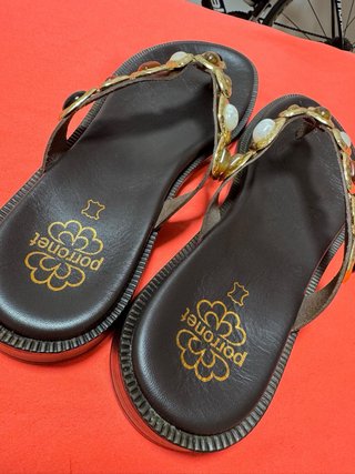 Sandalias Porronet Talla 41 Piedras