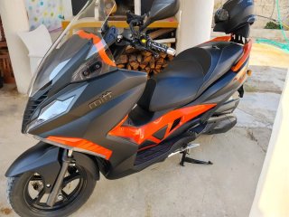 Mitt GT MAX 125 Scooter Negro/Naranja