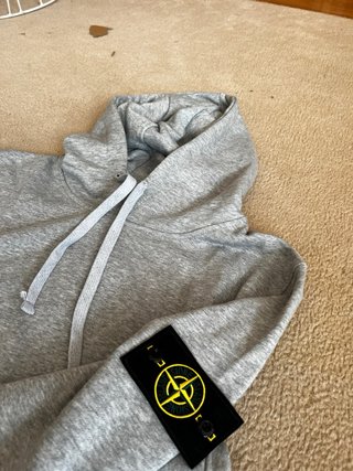 Sudadera Stone Island Gris Talla M