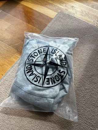 Sudadera Stone Island Gris Talla M