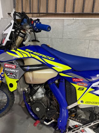 Sherco 125 SE Enduro Moto Azul/Amarillo