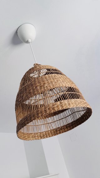 Lámpara de techo ratán Ikea
