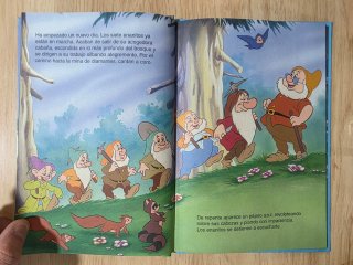 Clásico cuento Disney.Blancanieves,Diamante.Salvat