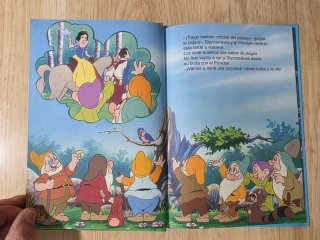 Clásico cuento Disney.Blancanieves,Diamante.Salvat