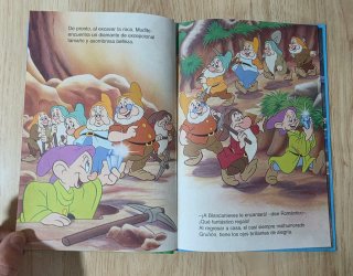 Clásico cuento Disney.Blancanieves,Diamante.Salvat
