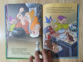 Clásico cuento Disney.Blancanieves,Diamante.Salvat