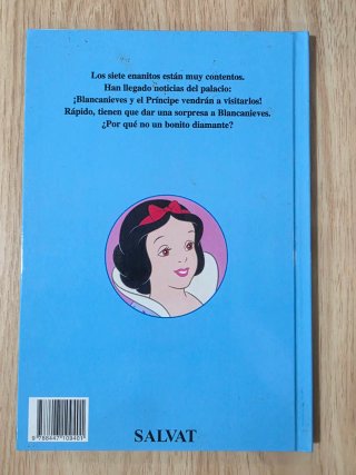 Clásico cuento Disney.Blancanieves,Diamante.Salvat
