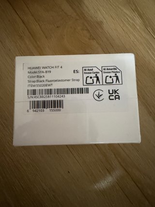 Reloj Huawei Watch Fit 4 Negro