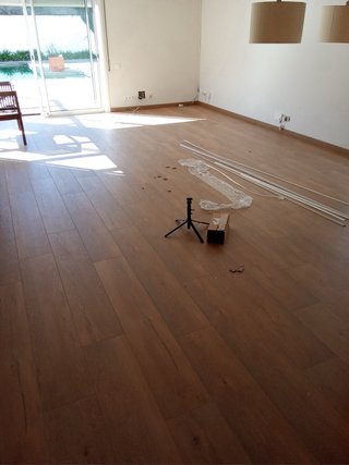 Montaje suelo laminado y SPC