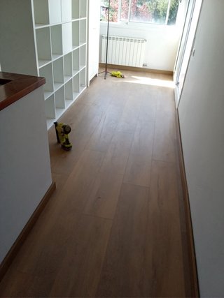 Montaje suelo laminado y SPC