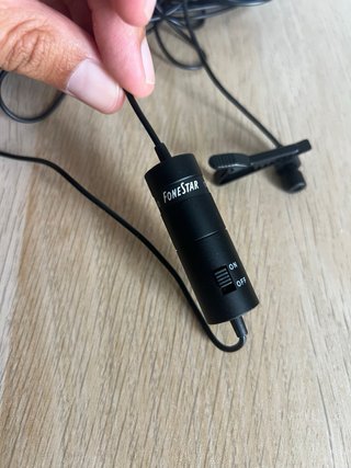 Micrófono solapa Fonestar FCM-410