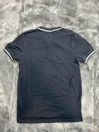 Polo Tommy Hilfiger Negro Regular Fit Talla M