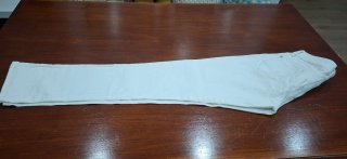 Vaqueros blancos mujer Talla L/40